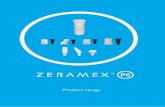 ZERAMEX¨P6 Ð Product Range · P16510 ZERAMEX¨P6 Implant ¯ "4.1 "x 10mm RN (incl. healing cap) Length: 10mm -ATZ-HIP P16512 ZERAMEX¨P6 Implant ¯ "4.1 "x 12mm RN (incl. healing