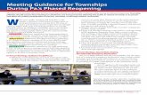 Meeting Guidance for Townships During Pa.’s …psats.org.s97340.gridserver.com/ckfinder/userfiles/files...PSATS’ COVID-19 GUIDANCE Meetings 1 W hat your public meeting will look