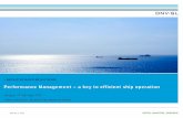 Performance Management – a key to efficient ship operation · AIS Business Intelligence . 6 . $147K . $124K $140K $93K . $70K . start . finish . 0 knots 0-5 knots 5-10 knots 10-15
