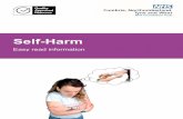 Self Harm ER final Harm ER.pdfآ  What is Self Harm? Some people hurt themselves on purpose by Cutting