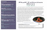Phaff Collection News 2018 v1 · 2019-06-10 · Phaff Collection News p. 3 Fall 2018 Almond Board of California: Conversion of almond hulls to protein A $200,000 award from the Almond
