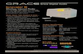 Music, News, Talk, Pandora & more…static.highspeedbackbone.net/pdf/GDI-IR2500_DS.pdf · 2010-07-12 · Wireless Internet Radio Music, News, Talk, Pandora & more… • Pandora integration