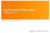 Getting Started V6 - University of Wisconsin–Madison · DATASTREAM GETTING STARTED GUIDE DATASTREAM GETTING STARTED GUIDE DATASTREAM GETTING STARTED GUIDE DATASTREAM GETTING STARTED