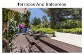 Terraces And Balconies