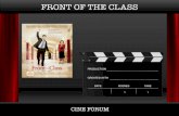 Front of the class cortes - WordPress.com · FRONT OF THE CLASS Front of the class es una película de 2008, dirigida por Peter Werner, basada en el libro de Brad Cohen: Front Of