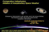 Comparative Heliophysics: Initiation of Interplanetary Space … · 2020-01-06 · sandy_dnb_slide1_rgb.tif . Comparative Heliophysics: Initiation of Interplanetary Space Weather
