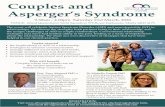 Couples and Asperger’s Syndrome events · Asperger’s Syndrome: A Guide for Parents and Professionals is an international best seller and seminal in the ﬁeld. Dr Michelle Garnett