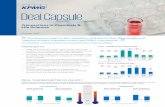 Deal Capsule - assets.kpmg · PAREXEL International Corp. Clinical research, consulting, medical communications and technology solutions 20 Jun 2017 Completed 5.0 Fresenius SE & Co.