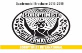 Quadrennial Brochure - Soroptimist International€¦ · Yvonne Simpson 2015-17 2 Mariet Verhoef-Cohen 2017-19 2 SI Implementing the SDGs 3 SI Presidents’ Appeals ... Dawn Marie
