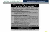 CMA Positions · 2020-05-04 · Ch. Khalique-uz-Zaman Road Gizri. Karachi Note: ... submitted through post alongwith detailed CV, attested copies of testimonials, ... send application