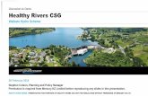 Discussion on Dams Healthy Rivers CSG - Waikato · 2019-01-25 · 2016, including Energy overview, Contact, Energy, Genesis Energy and Mighty River Power presentations and the catchment