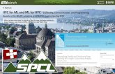 OEFLER HPC for ML and ML for HPC Scalability, Communication, … · cs.CV 577 852 1,349 2,261 3,627 5,693 8,599 9,825. spcl.inf.ethz.ch @spcl_eth How does Deep Learning work? Canziani