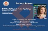 Power Over Pain · 2015-08-18 · Pain in perspective to life PAIN EFFECTS YOUR MIND BODY & SPIRIT! Make Conscious Decisions To Work Through The Life Changes Chronic Pain Brings On