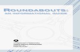 Roundabouts: An Informational Guide...Exhibit 1-5. Comparison of roundabouts with traffic circles. 8 Exhibit 1-6. Common design elements at roundabouts. 10 Exhibit 1-7. Basic design