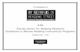 Florida Center for Reading Research Guidelines to Review Reading Intervention Programsassets.pearsonschool.com/correlations/TR86A.pdf · 2016-06-10 · Guidelines to Review Reading