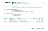 PMZ550UNE - Nexperia...PMZ550UNE 30 V, N-channel Trench MOSFET 25 March 2015 Product data sheet 1. General description N-channel enhancement mode Field-Effect Transistor (FET) in a