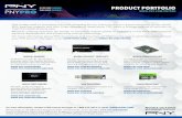 PRODUCT PORTFOLIO - PNY Library/Support/PNY...PRODUCT PORTFOLIO For more information, contact a PNY account manager at 1-888-333-3657 or email: GOPNY@PNY.COM USB SOLUTIONS Easily transport