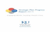 Strategic Plan Progress Report 2014Strategic Plan Progress Report 2014 Engaging Minds. Leading Health Care. John Ingalls arrived in Kansas in 1859, drawn by an advertisement calling
