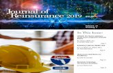 Journal of Reinsurance 2019...Page 4 trends in water claims received by Florida’s top 25 residential property and casualty insurers related to water and roof damage claims.iv OIR’s