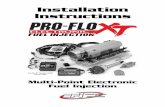 3520 - pro-flo xt efi for sbf - CatalogRackPart #3520, 3524, 35203 & 35243 Rev. 5/10 - AJ/mc FUEL SYSTEM Because your Edelbrock Pro-Flo XT system controls fuel delivery very differently
