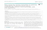 New paste for severe stomatitis in patients undergoing ... · therapy and chemotherapy are performed for patients with malignancy [1]. However, these treatments can induce severe