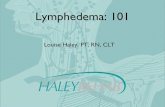 Lymphedema: 101 - Amazon Web Services 10… · • Medical procedures (chemotherapy, radiotherapy, hormone treatments, ovarian surgery) • Medications (including side effects) •