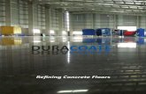 DURACOATE...Fibre Reinforced Concrete (FRC) Flooring: we lay and ﬁnish FRC ﬂoors with a concrete mix having Steel & PP Fibres as a primary and secondary reinforcement. Since FRC