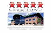 Compost OWU Project · Compost OWU By: Erika Kazi (ejkazi@owu.edu) “I propose a different ranking system for colleges based on whether the institution and its graduates move the