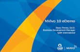 NVivo 10 eDemo - QSR Internationaldownload.qsrinternational.com/Resource/NVivo10/NVivo10-eDemo... · About QSR International • We help people make sense of information • We offer