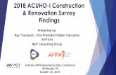 2012 ACUHO-I Construction and Renovation Findingslibrary.acuho-i.org/inmagicgenie/catfiles/2018/11/ConstructionSurvey… · 2014 2016 2018 Institutions Reporting 66 46 42 New Construction