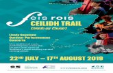 CEILIDH TRAIL - Fèis Rois · 2019-06-27 · CEILIDH TRAIL Cèilidh air Chuairt 22ND JULY – 17TH AUGUST 2019 Lively Sessions Outdoor Performances Concerts Live traditional music