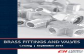 BRASS FITTINGS AND VALVES - Campbell Hausfeld...Campbell Hausfeld now hosts a variety of product options including brass ﬁ ttings and valves. Our expertise as a manufacturer has