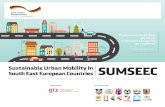 Sustainable Urban Mobility in South East European ... · • White paper – Roadmap towards a single European Transport Area - Towards a competitive and re-source efficient transport