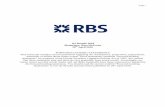 investors.rbs.com/media/Files/R/RBS-IR/... · This transcript includes certain statements regarding our assumptions, projections, expectations, intentions or beliefs about future