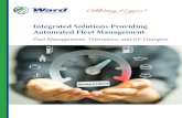 Integrated Solutions Providing Automated Fleet Management · Integrated Solutions for Automated Fleet Management Fuel Management, Telematics, and EV Chargers Author: E.J. Ward Subject: