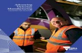 Advancing Victorian Manufacturing · striving for innovation and improvement, and identifying and removing barriers to productivity. Advancing Victorian manufacturing matters for