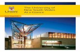 The University of New South Wales At a Glance · CERTIFICATE 623 MASTER RESEARCH 2,347 NON-AWARD 11,896 MASTER COURSEWORK 31,089 BACHELOR & DIPLOMA 4,911 ... OF EXCELLENCE In 2010,
