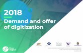 of digitization 2018 Demand and offer - ClujBusiness · support digitization through collaborations with different ... Through our activities of creating relevant synergies between