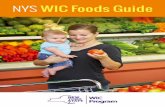 NYS WIC Foods GuideПродавцы не обязаны иметь в ассортименте все продукты питания, ... (может быть 1 или несколько