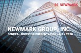 NEWMARK GROUP, INC.s22.q4cdn.com/537561515/files/doc_presentations/2020/06/...the Company's business, results, financial position, liquidity and outlook, which may constitute forward