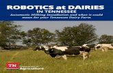 ROBOTICS at DAIRIES...Over the last decade, Automatic Milking Installation (AMI units), or as many of us call them robot milking systems, have become a large part of the dairy industry