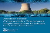 Nuclear Sector Cybersecurity Framework Implementation ......Sector Coordinating Council who participated in the development of this Implementation Guidance, as well as all the inputs