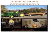 FORE & MORE OCTOBER 2015 OCTOBER 2015 Halloween haunted locker room, crafts, hay rides and more at MCC!