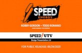 ROBBY GORDON TODD ROMANO - speedutv.com · design presentation: 14 robby gordon –todd romano daniel granger –kyle swoboda for public relaease: 06/24/2020