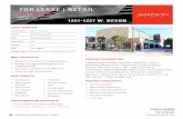 FOR LEASE | RETAIL€¦ · 2010 STATISTICS 0.5 Miles 1 Mile 1.5 Miles Total Population 19,344 64,462 118,775 Total Number of Households 9,197 31,017 55,167 Average Household Income