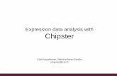 Expression data analysis with Chipster · Annotation Pathway analysis ... • Hence for example a fold change of 2 means 4-fold up. Normalization of Affymetrix data ... Log2, vst