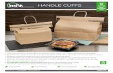 HANDLE CUFFSInno-Pak, LLC • 1.800.INNOPAK • HANDLE CUFFS 4/0 CUSTOM PRINT PROGRAM ITEMS ITEMS RECYCLABLE urotect your carry out and delivery orders from tampering with the Handle