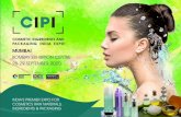INDIA’S PREMIER EXPO FOR COSMETICS RAW MATERIALS ... - CIPIcipiexpo.com/images/CIPI Brochure 2020_Dom.pdf · CIPI is a focused trade show catering to the beauty, cosmetics and personal