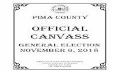 Election Summary Report - Pima County · 2018-11-26 · 16111 Ballot Counted 2036 Ballots Unverified and Uncounted ... 99 Ballots Unverified and Uncounted . SOS 05-17-2016 09/17/2018