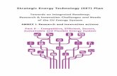 Strategic Energy Technology (SET) Plan...Develop lighter, stronger, cheaper materials which will extend the lifetime of wind turbine structures; these new materials should be suitable